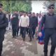 Union Minister Sabananda Sonowal visited Awad Kripa Company near Nawagam.