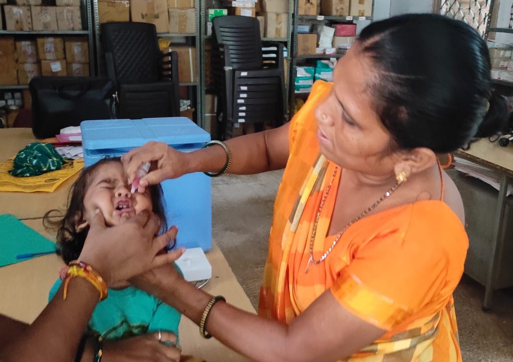 Polio Vaccination Campaign in Sehore City and Taluka from today: Will last for three days