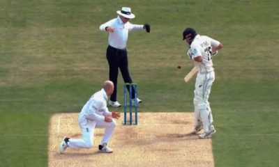 This New Zealand batsman got out in such a way that the players of the opposite team were surprised