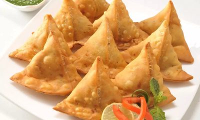 Samosa is available here in not one or two but 40 varieties!