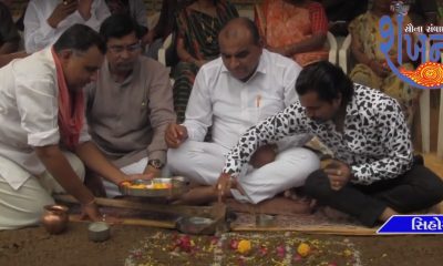 Shankhnad news channel brought color to the campaign on the road R C C road was completed.