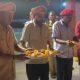 Navratri festival was celebrated at Rajpara Khodiyar Temple.