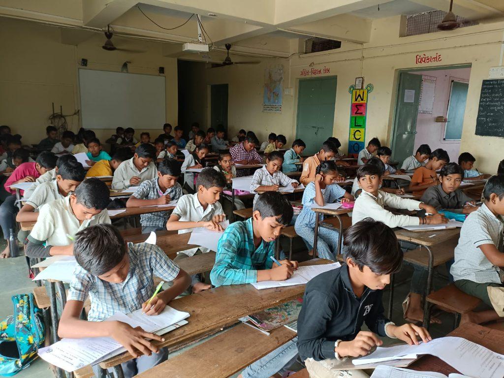 a-mock-test-was-held-for-semester-examination-at-shree-nani-rajsthali-central-school
