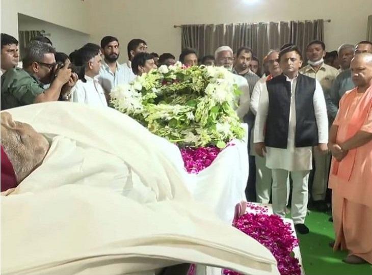 Mulayam Singh's last rites will be held in Saifai at 3 pm, many dignitaries will attend.