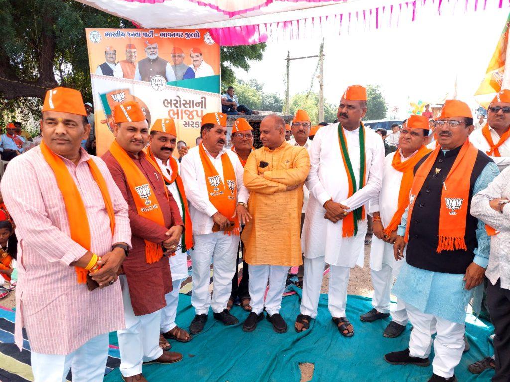 BJP's Gujarat Gaurav Yatra enters Bhavnagar district: Yatra will reach Sihore tomorrow
