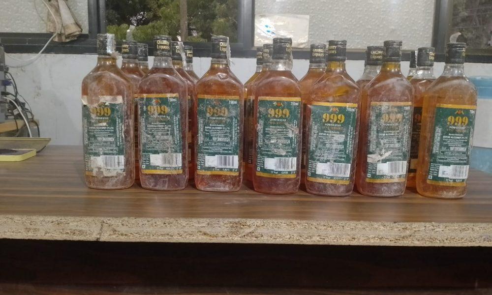 20 bottles of liquor found at the house of Sanjay and Hitesh living in Toda Bhadli area of ​​Sihore: Hitesh Farrar