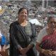 Heaps of dirt are seen in front of Mahila Mandal near Sihore Old Municipality.