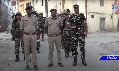 Five companies of the army camped in Bhavnagar district along with Sihore regarding the assembly elections.
