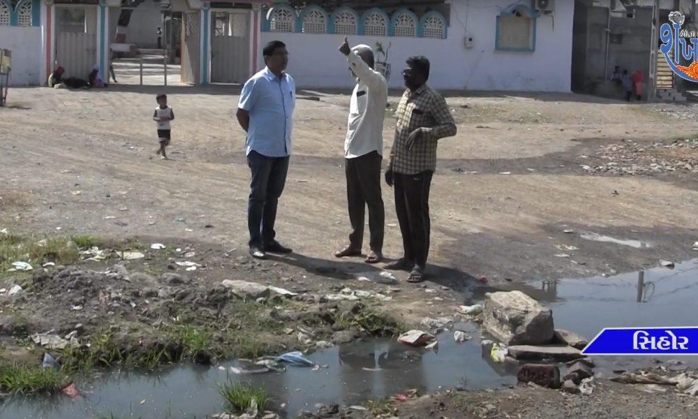 Vikrambhai came to know that Sihore is continuously overflowing with sewage and cannot be resolved.