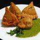 Lalajibhai's samosas are famous in Dungarpur, Rajasthan, with Gujarati chutney adding to the flavor.