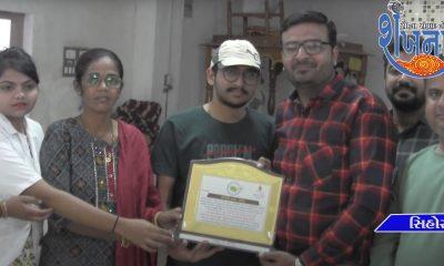 Blood Donation Camp was held in Gurudwara Dham at Sihore Sindhi Camp.