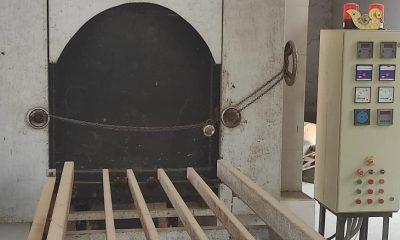 The gas furnace built at the cost of lakhs in the crematorium at Sihore remains closed