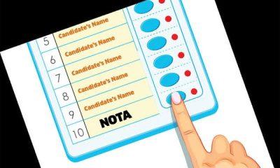 NOTA can be used if no candidate is selected