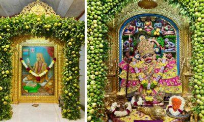 In Salangpur, Hanumaji was decorated with guavas, lakhs of devotees took advantage of the darshan