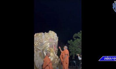 mukharavind-of-king-of-salangpura-hanumanji-reached-salangpur-yesterday