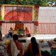 Havan was held in the courtyard of Maavad Maavadi Mataji.