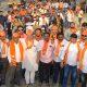 A bike rally of the BJP Yuva Morcha took place at Sihore under the Maha Sampark Abhiyan.