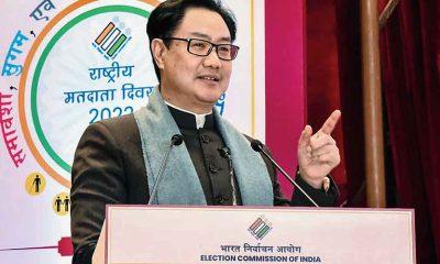 Local languages should also be given priority in the Indian judicial system, said Kiran Rijiju in Tamil Nadu