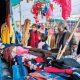 The market of warm clothes is booming due to the cold winter