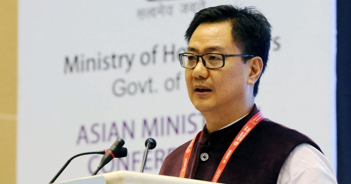 Number of pending case files in country's courts in crores, know what Kiren Rijiju said