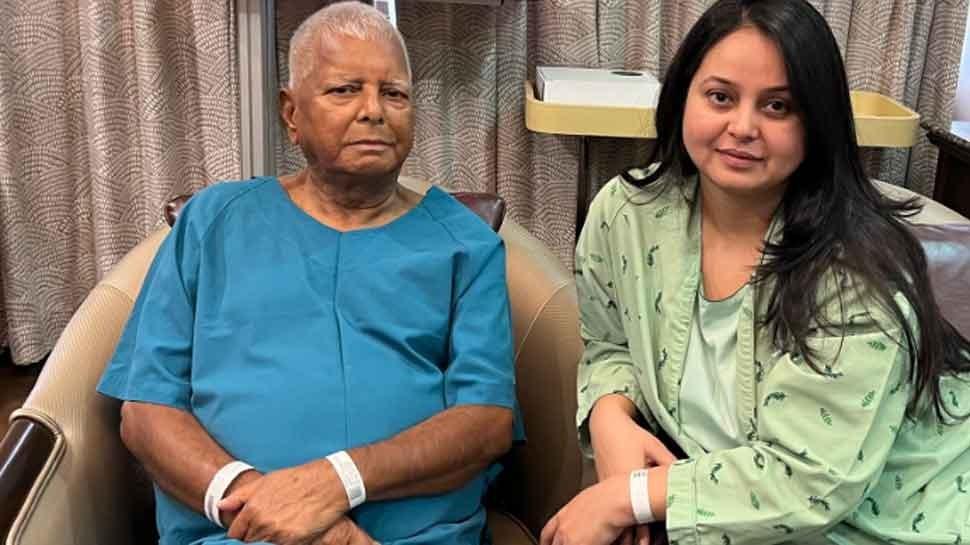 Lalu Yadav's kidney transplant operation in Singapore successful, daughter Rohini donates kidney