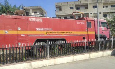 Sihore Municipal Fire Bowser has run only 5000 kms and is dusty