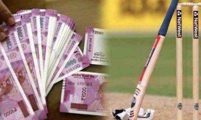 Four men from Sehore caught gambling on cricket matches; One Absconder : 25500 seized in issue