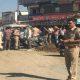 Strict action by the police against people who were roaming and driving at high speed in Tana village of Sihore.