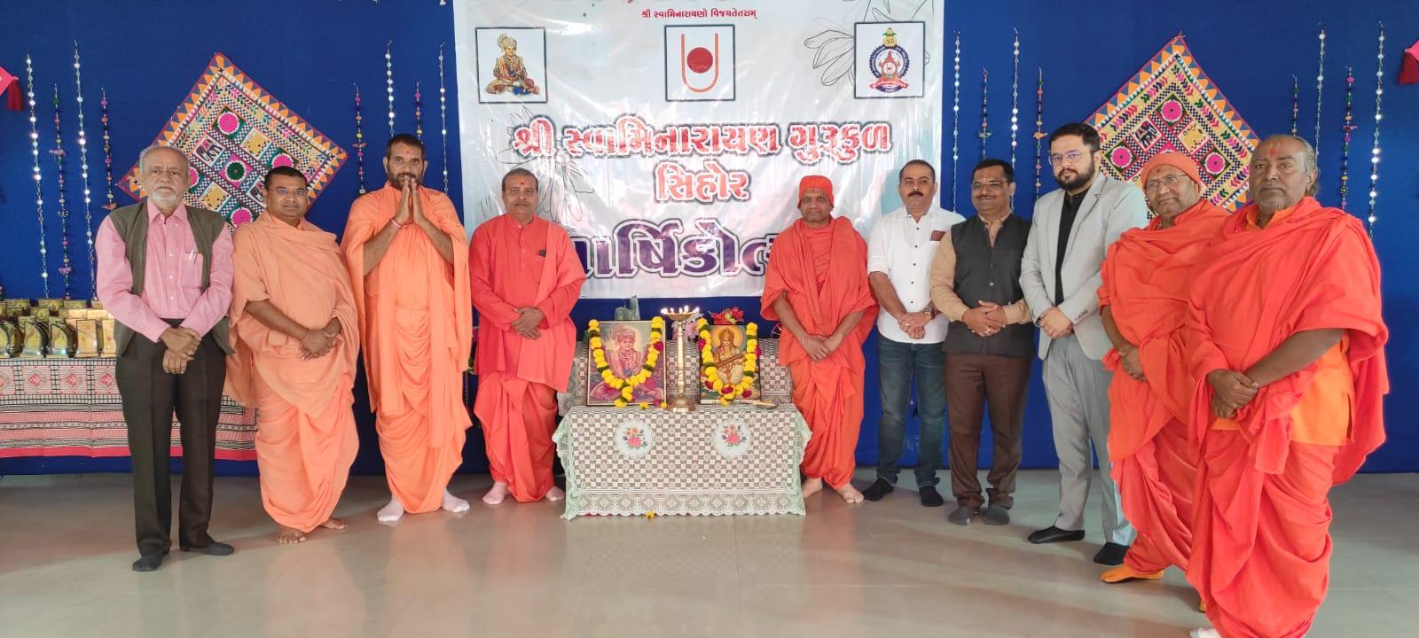 The 29th Vashikotsav of Swaminarayan Gurukul at Sihore was celebrated