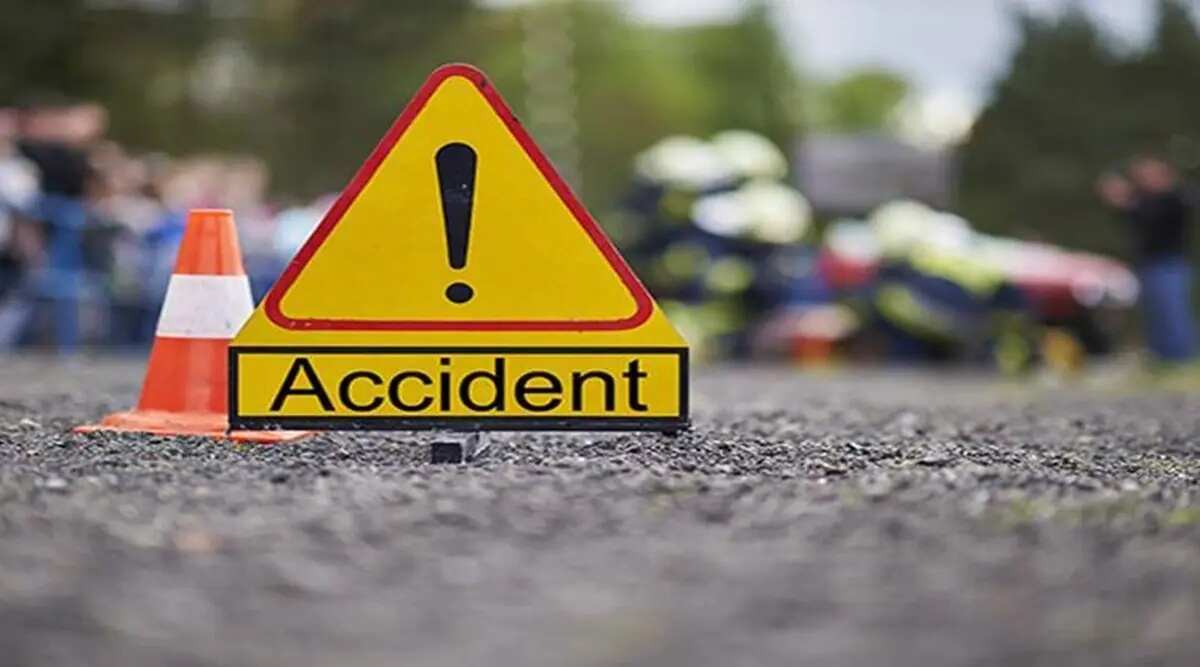 A city bus killed a pedestrian in Surat's Bhestan, angry people vandalized the bus