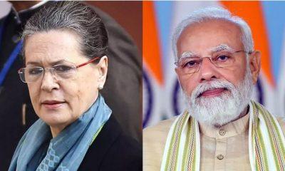 PM Modi congratulated Sonia Gandhi on her birthday, wishing her a healthy life