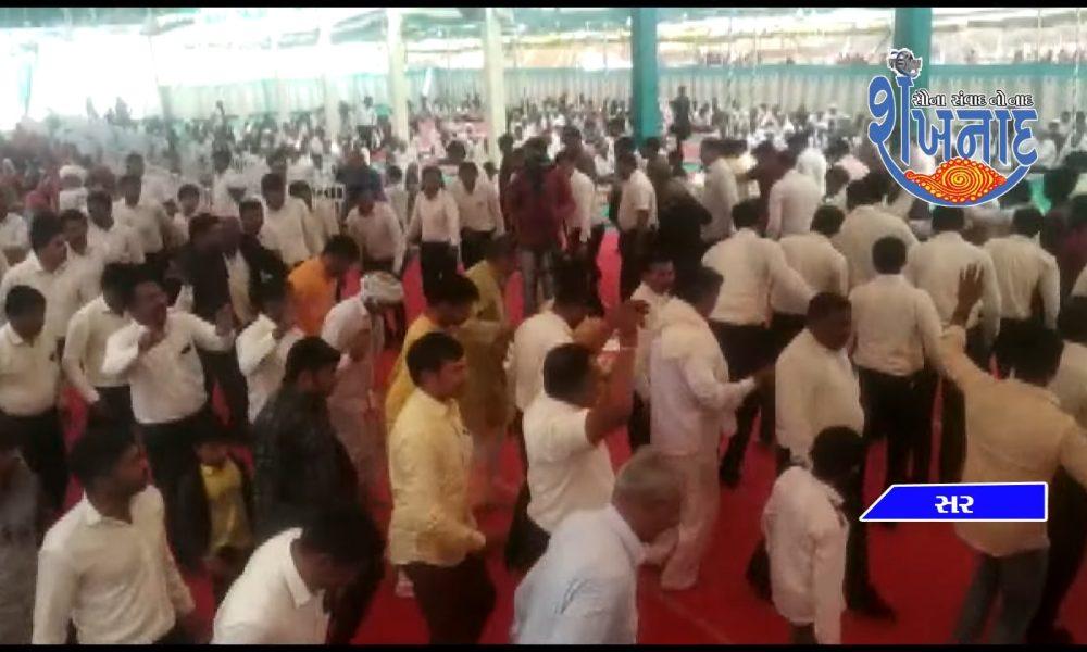 Devi Bhagwat Week was organized at Sarvotam Jhana Factory at Sir.