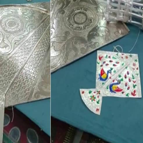 Another sight added to this city of Gujarat! Silver spinners and kites became the center of attraction