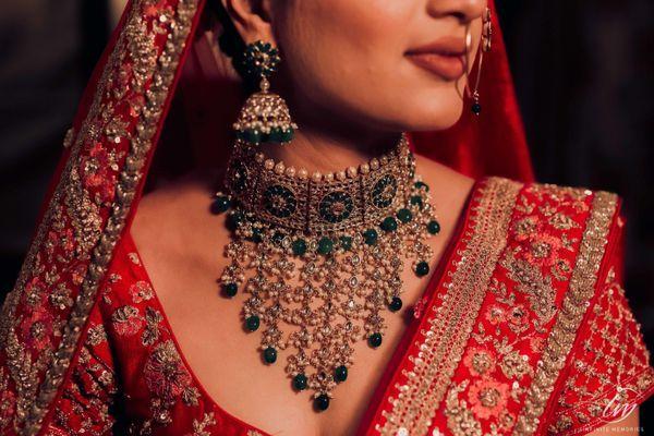 Matching jewelery with lehenga is easy, just follow these tips