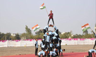 Republic Day was celebrated at district level at Talaja; The flag was hoisted by minister Bhanuben Babria