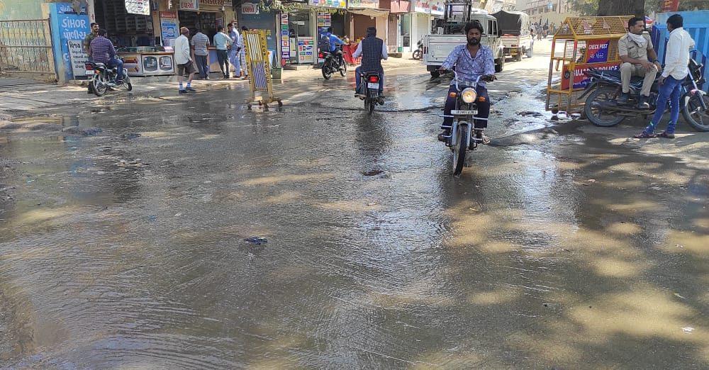 Sehore main market sewage problem everywhere