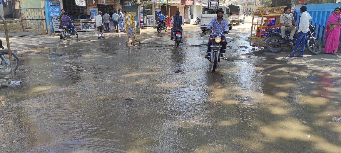 Sehore main market sewage problem everywhere