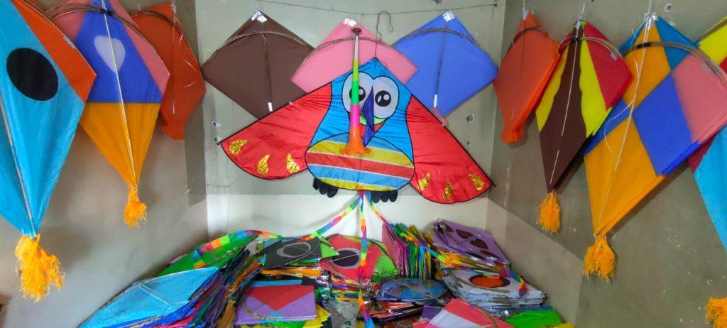 The enthusiasm for flying kites in the entire state including Sihore is double this year; Tadhi Sankrant will be celebrated on Sunday