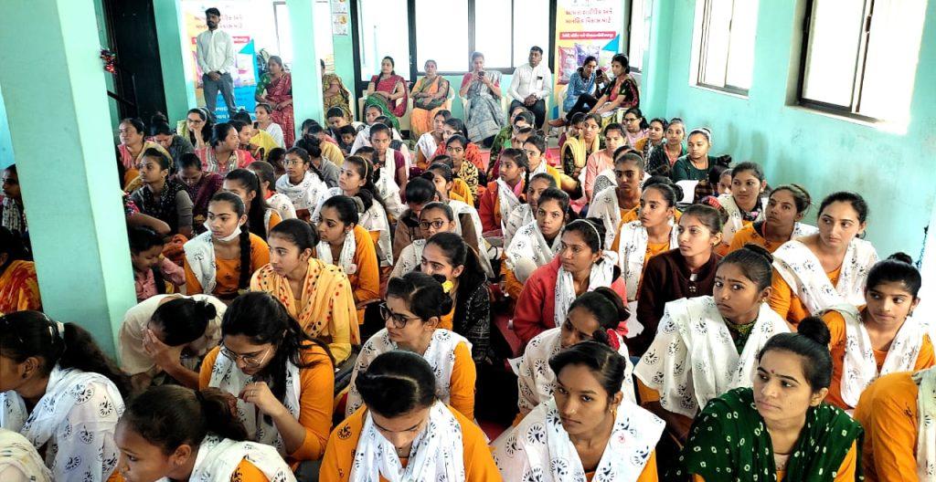 A Kishori Kushal Be Empowered and Well-Nourished Kishori Abhiyan Fair was held in Sihore
