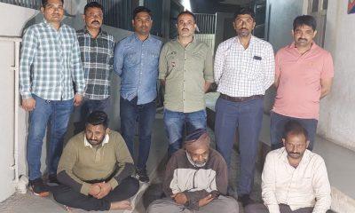 In Bhavnagar, strict action was taken against usurers only after the public meeting of the police and four usurers were arrested.