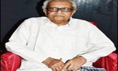 Bhavnagar's veteran journalist, poet and writer Anantbhai Vyas 'Smit' passed away at the age of 90.
