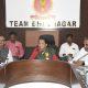 A meeting of the direction committee was held at Bhavnagar under the chairmanship of MP Mrs. Dr. Bharathiben Shayal