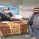 A blood donation camp was organized by Jamiat Ulma e Hind at Sihore