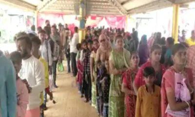 Devotees thronged near Sihore on the occasion of Pragtyotsav of Khodiyar Mataji, long queues of vehicles led to traffic jams.
