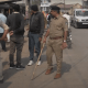A foot patrol was carried out by the police staff including an officer of Sihore Police Station.