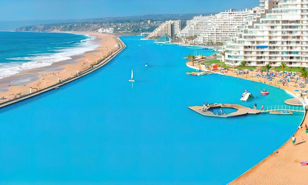 Spanning over 1 kilometer is the world's longest swimming pool, 115 feet deep; Find out where this wonder is!