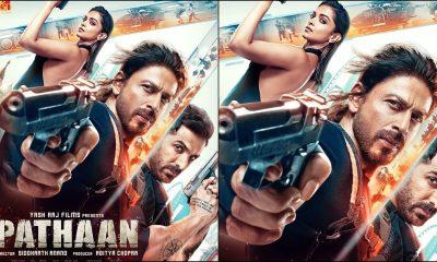 Protest against film 'Pathan' in Ahmedabad, commotion in malls, posters of Shahrukh Khan torn
