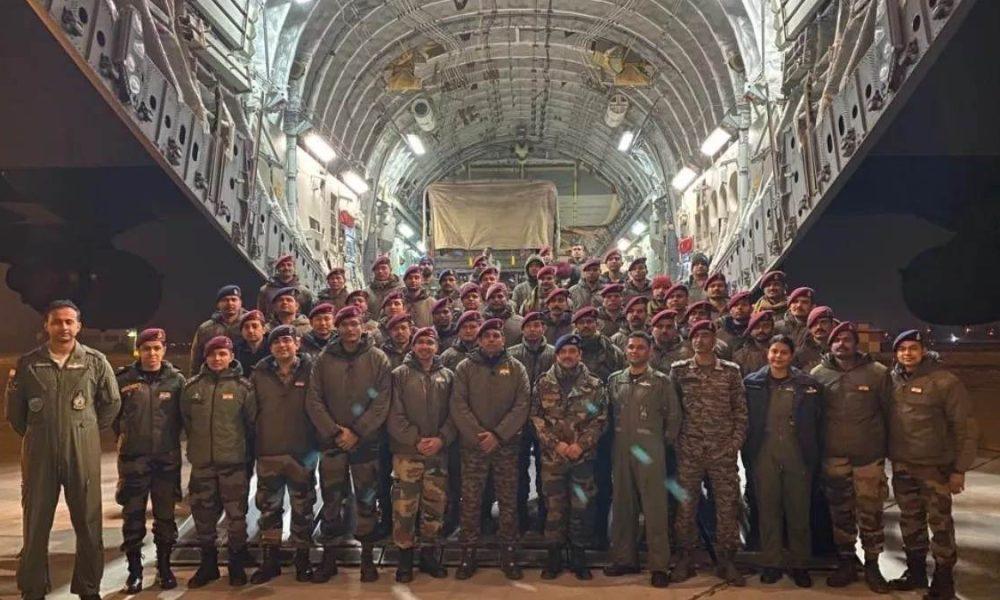 Operation Dost: Indian Army medical team deployed in Turkey under Operation Dost reached India, operation completed