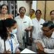 A camp was organized by Bajrangdas Bapa Hospital at Sihore Government Hospital.