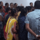 Residents living in Ward No. 7 did not get regular water from Mahipariage, a crowd of people reached the municipality.